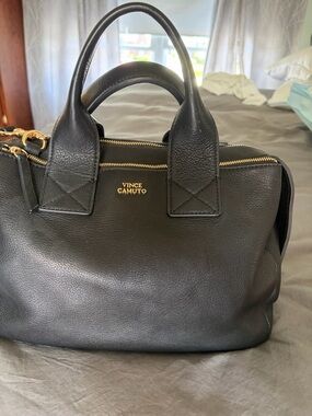 Vince Camuto Jayde Satchel — Black